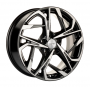 Легковой диск Khomen Wheels KHW1716 7x17 5x108 ET40 54,1 Black-FP